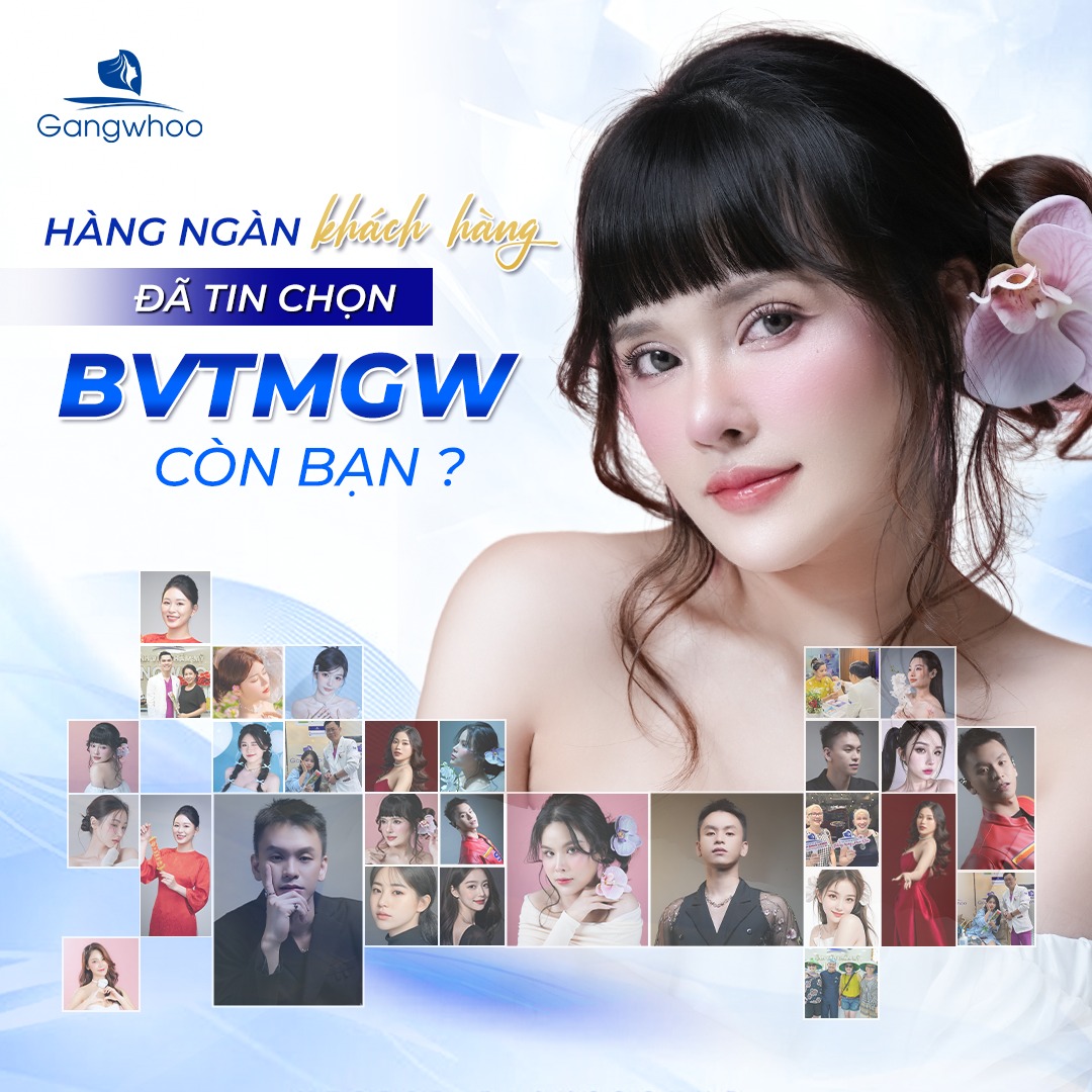 Rất nhiều khách hàng tin tưởng và lựa chọn Gangwhoo là địa chỉ để thực hiện thẩm mỹ.