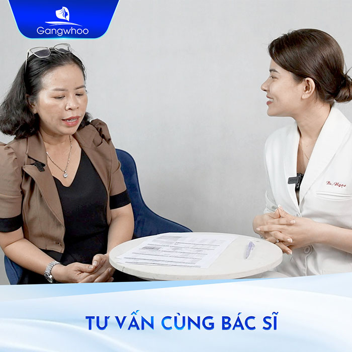Tư vấn trực tiếp với bác sĩ da liễu đầu ngành