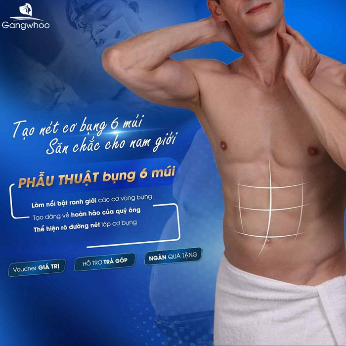 Phẫu thuật cơ bụng 6 múi là một phương pháp làm đẹp hiệu quả, không gây đau đớn, và không để lại sẹo. 
