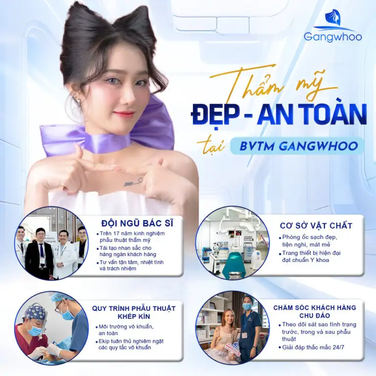 TMV Gangwhoo - địa chỉ sửa nâng mũi bị lòi sụn uy tín tại HCM.