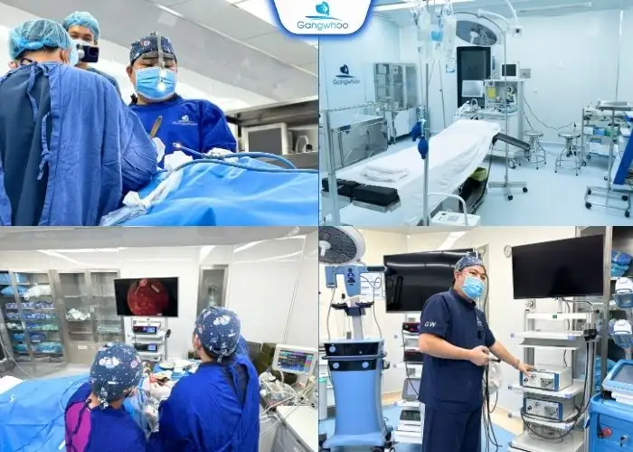 Cơ sở vật chất hiện đại và đảm bảo chuẩn y khoa. 