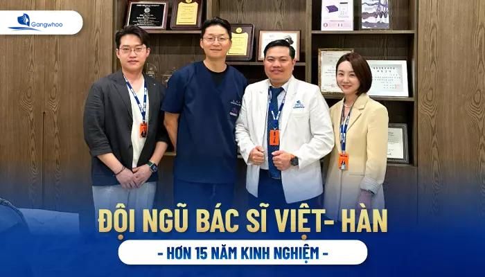 Bác sĩ "nhà" Gangwhoo và các giáo sư người Hàn Quốc