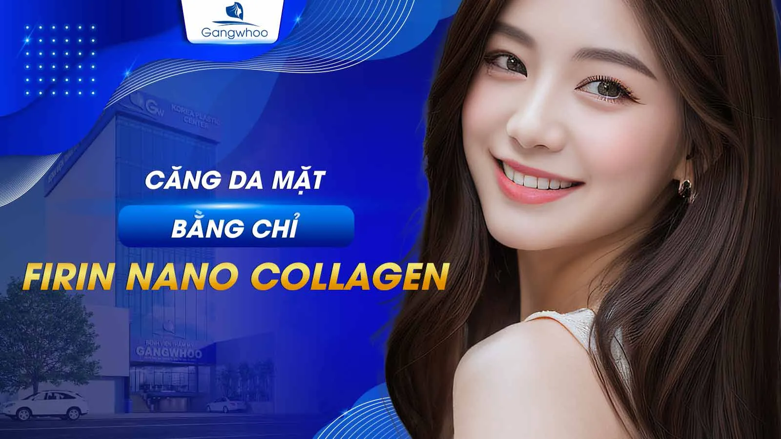 Căng Da Mặt Bằng Chỉ Sinh Học Firin Nano Collagen