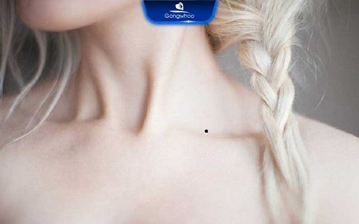 Nốt ruồi ở hõm cổ nam nữ có ý nghĩa gì?