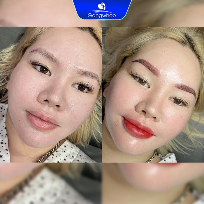 Đẹp sắc nét với combo: Mày - Môi